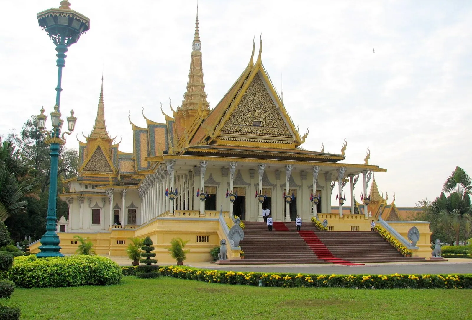 Sala Tronowa w Pałacu Królewskim w Phnom Penh